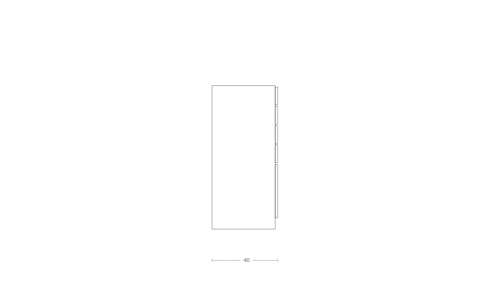 Dimensoes do produto armrio de coleta db